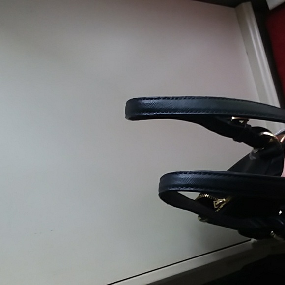 🎆Sale Michael Kors Black Large Leather Shoulder Bag ❤Very Good Condition - Picture 5 of 13